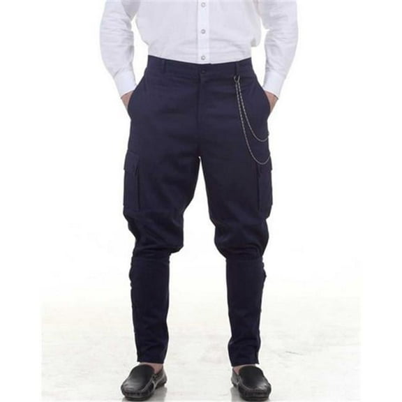 The Pirate Dressing C1347 Airship Pants- Blue - 3XL