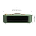 thumbnail image 2 of YOPTOP Battery Operated Heaters for Outdoors Ceramic Heater with Remote And Timer Fireplace Logs with Blower Space Heater Oil Timer Heater Small Fireplace House Heating Heater with A Fan,a,One Size, 2 of 7