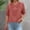 Red, variant on Womens Plus Size Boho Embroidered Blouse V-Neck Cotton Tunic Top Casual Loose Elbow Sleeve Floral Detail Navy,Size 4XL