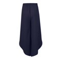 thumbnail image 5 of Manxivoo Yoga Pants Women Wide Leg Pants High Waisted Yoga Pants Hippie Pants Boho Beach Plus Size Palazzo Pants Wide Leg Pants Woman Navy M, 5 of 8