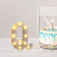 thumbnail image 4 of LED Letter Lights Sign Letters Light Up Letters Sign for Night Light Wedding Birthday Party Battery Powered for Christmas Lamp Home Bar Birthday Party Wedding Children's Room, 4 of 6