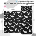 thumbnail image 5 of Halloween Bat Pattern Toddler Nap Mats for Kids Preschool,51"x22" Sleeping Mat Bag or Kids,Toddler Sleeping Bag,Toddler Nap Mat or Daycare, 5 of 6