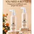 thumbnail image 1 of Polygonum Multiflorum Ginger Hair Care Ginseng Herbal Hair Care Spray Nourishing Nutrient Solution Strengthening Hair 150ml, 1 of 9