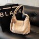 thumbnail image 4 of Bolso retro de gran capacidad de alta calidad para mujer, nuevo estilo 2025, moderno y versátil, mochila para ir al trabajo, bolso de hombro tipo tote, 4 of 5