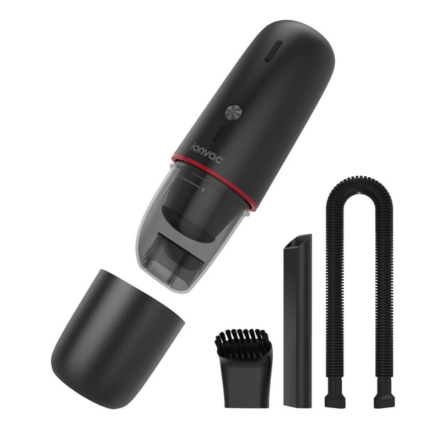 Ionvac Turbo Car Vac, Compact Cordless Handheld Vacuum Cleaner for Car