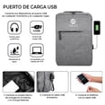 thumbnail image 4 of MOCHILA ESCOLAR UNISEX DE GRAN CAPACIDAD CON PUERTO USB DOLCE  MOCLT5, 4 of 8
