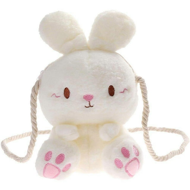 Bunny Plush Bag Lovely Cartoon Crossbody Bag Fashion Plush Women Shoulder Bag