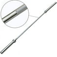 thumbnail image 2 of Olympic Weightlifting Barbell Weight Bar, 500 Lb Chrome Barbell Bar Lifting Weight，Silvery, 2 of 5