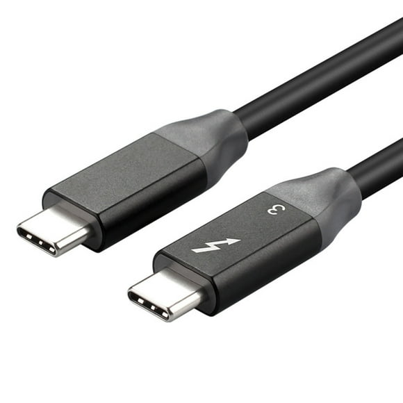 Generic Thunderbolt 3 Type-C to Type-C Cable: 5K Video, 100W PD Fast Charging, 40Gbps Data Transfer, 3FT Length