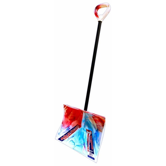 Bigfoot 18" Combination Snow Shovel  Multi-Use Blade Dozer Design with Metal Handle
