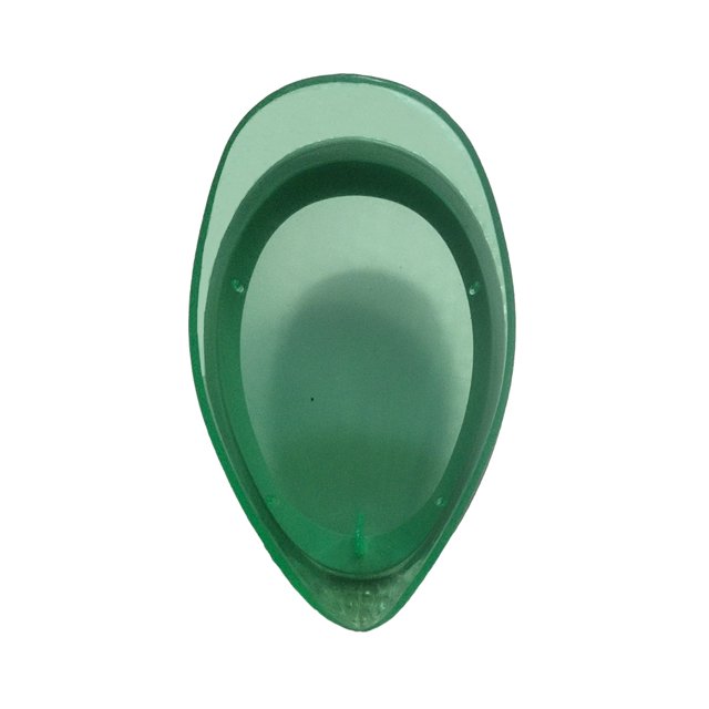 keepw Support en Forme de Feuille pour Éponge Auto-Drainant Évier Éponges Plateau Vert Type 2 1Set