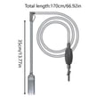 thumbnail image 4 of NANIL Aquarium Siphon Vacuum Cleaner for Fish Tank Cleaning Gravel & Sand & Change the Water， Hand Siphon Pump as Fish Tank Hose Water Changer & Rock Cleaner & Sand Washing(5.6FT/1.8M), 4 of 8