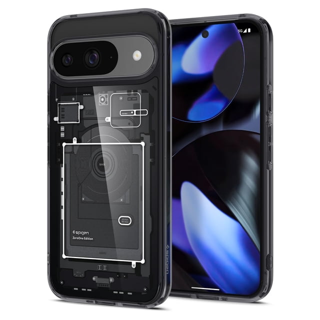 Funda de teléfono Spigen Ultra Hybrid para Pixel 9/Pixel 9 Pro