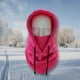 thumbnail image 4 of Capucha de vellón de pasamontañas - Máscara de esquí facial a prueba de viento - Máxima retención térmica y absorción de humedad con construcción de - Rosado Baoblaze Sombrero de invierno cálido, 4 of 7
