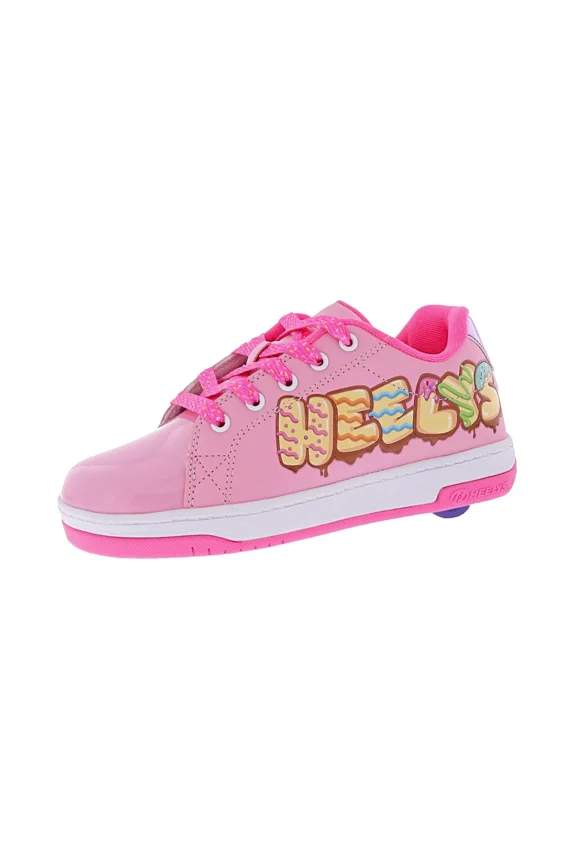 Girls Youth/Big Kids Split Skate Shoes ( Little Kids/Big Kids), Pink/Pink/Blue, 5 Big Kids