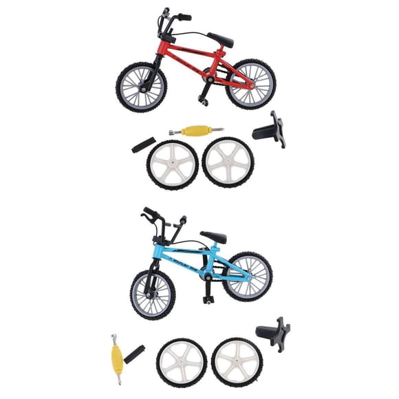 Creative Finger Mountain Bike Bicicleta Cool Boy Toy Regalo Coleccionable 2 Colores Sunnimix Mini Finger Bike