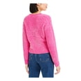 thumbnail image 2 of BAR III Womens Pink Long Sleeve V Neck Sweater Size: L, 2 of 2