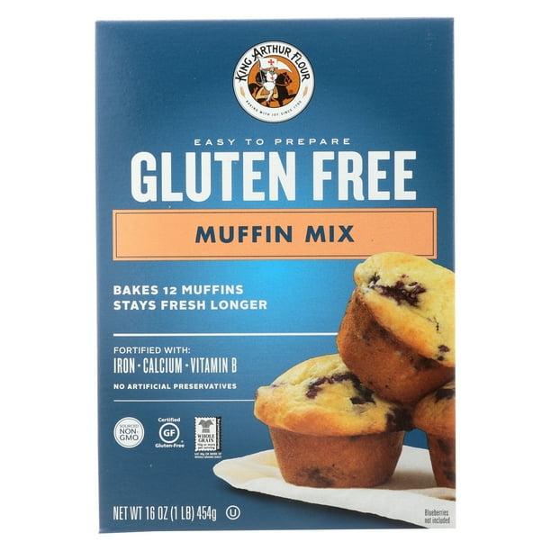 King Arthur Flour Gluten Free Muffin Mix, 16 oz. Box - Walmart.com