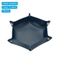 thumbnail image 4 of REGALWOVEN Leather Valet Tray Foldable Catchall Holder for Desktop Storage Blue, 4 of 7