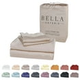 thumbnail image 1 of Juego de sábanas Bella Coterie Luxury de viscosa de bambú tamaño king, 1 of 8