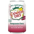 thumbnail image 6 of Canada Dry All Natural Sparkling Pomegranate Cherry Seltzer Water, 12 Fl. Oz., 12 Count, 6 of 7