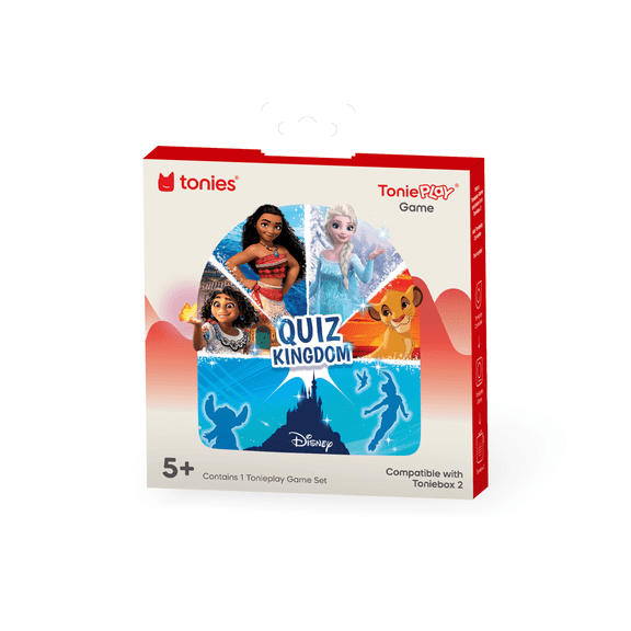tonies Disney Quiz Kingdom Tonieplay Game, Requires Toniebox 2 and Controller, Children Ages 5 