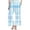 00-Light Blue3561, variant on Big Girl's Relaxed‑Fit Casual Pants Grid Printed Home Trousers