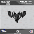 thumbnail image 4 of Kalair GFX Graphics Kit for Yamaha ATV YFZ 450 Carburator (2004-2008) Snagged Series, 4 of 5