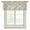 White Pink Flower / Green, variant on Vintage Spring Floral Sheer Curtains Valances for Windows Botanical Summer Pink Green Chiffon Kitchen Valances for Cafe, Rod Pocket Voile Window Treatments Curtains for Living Room Bedroom, 54"x18"