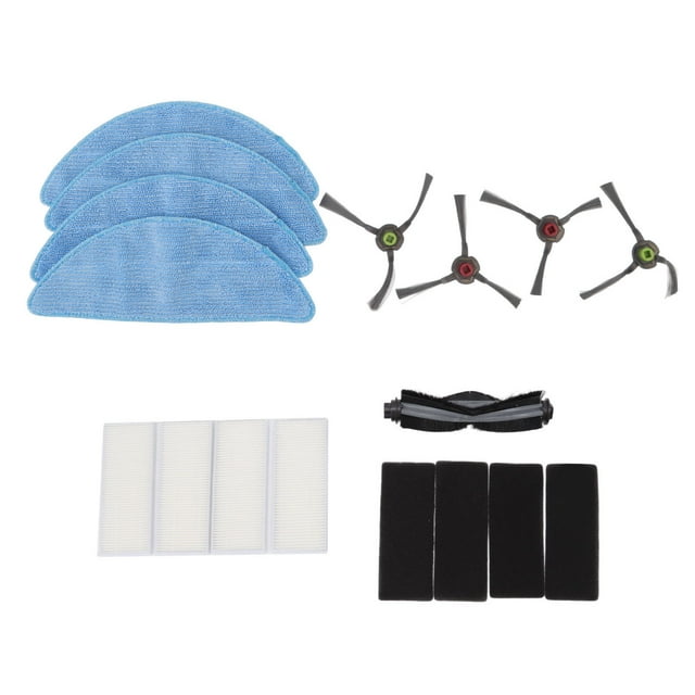 Kit De Accesorios Para Aspiradora Limpiador De Robot A Prueba De Polen Cepillo Principal Y Lateral Práctico Desmontaje Fácil Combinación Perfecta Para El Hogar ANGGREK Electrodomésticos