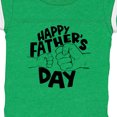 thumbnail image 4 of Inktastic Happy Father's Day Parent-Child Fist Bump Boys or Girls Baby Bodysuit, 4 of 5