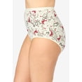 thumbnail image 6 of Comfort Choice Plus Size 5-Pack Tag-Free Full Coverage Cotton Brief, 6 of 6