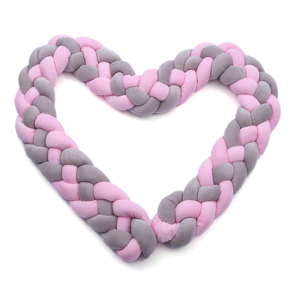 braided crib bumper walmart