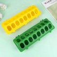 thumbnail image 2 of 2PCS Pigeon House Food Crib Plastic Pigeon Feeding Trough Thickening Pigeon Feeding Slot New Pigeon Food Box for Home Pet Store (Random Color), 2 of 3
