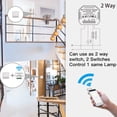 thumbnail image 2 of 90-250V Wifi Dimmer Module Dimmer Switch Interruptores de luz inteligentes Interruptor de 2 vías Con Tomshoo  Interruptor inteligente, 2 of 7