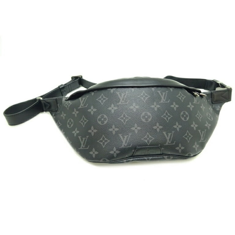 Authenticated Used Louis Vuitton Discovery Bum Bag Men's Waist M44336 Monogram  Eclipse (Noir Black) 