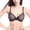 Black, variant on Product Category Bra Women Sheer Mesh Lace Unlined Underwire See-Through Bralette for Everyday Comfort