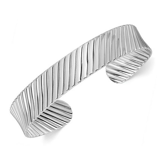 Sterling Silver Cuff Bangle Bracelet