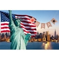 thumbnail image 4 of Carta Eeuu Día De La Independencia De Estados Garland Banner, 4 of 9