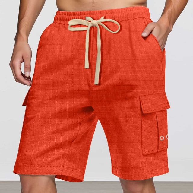 WILLBEST Pantalones Cortos Deportivos para Hombre, Pantalones Casuales para Actividades Al Aire Libre, Diseño Holgado y Cómodo para Verano y Otoño, Tela Transpirable de Fácil Cuidado.