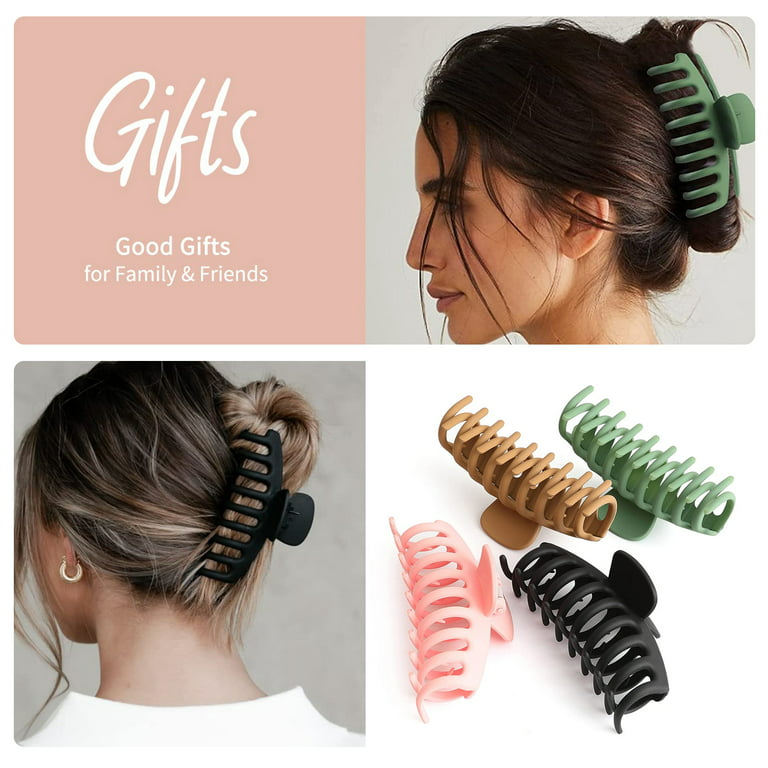  Hair Claw Clips Set - Hair Clips for Women and Girls,Tortoise Hair  Claw Clips for Thin Hair,Cute Banana Hair Clips for Stying Thick Hair,Claw  Clips : Beauty & Personal Care