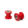 thumbnail image 2 of 2x Red Chain Roller Slider Tensioner Wheel Guide For Pit Dirt Mini Bike ATV 8mm, 2 of 5