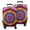 Colorful Tie Dye, variant on Colorful Mandala Tie Dye Pattern Luggage Cover Fashion Suitcase Cover Baggage Covers Fit 25-28 Inch Luggage (Go Travel)