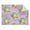 Purple Crocodile, variant on 31"x41" Super Soft Blanket with Double Layer Dotted Backing Cozy Dotted Fleece Blanket for 6M-5Y, Red-fox Printed