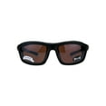 thumbnail image 2 of Choppers Windbreaker Foam Pad Motorcycle Riding Goggle Sunglasses Black Brown, 2 of 4