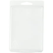 Collecting Warehouse Clear Plastic Clamshell Package / Storage Container, 4.44" H x 3.31" W x 1.5" D, Pack of 100