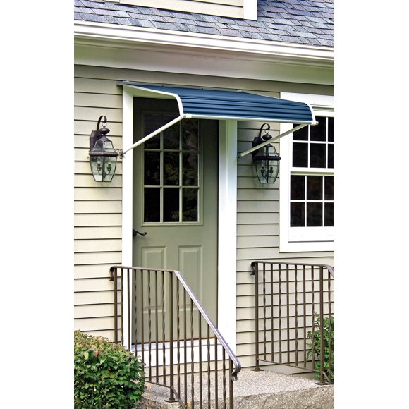 1100 Series Auvent de Porte en Aluminium avec Accoudoirs de Support