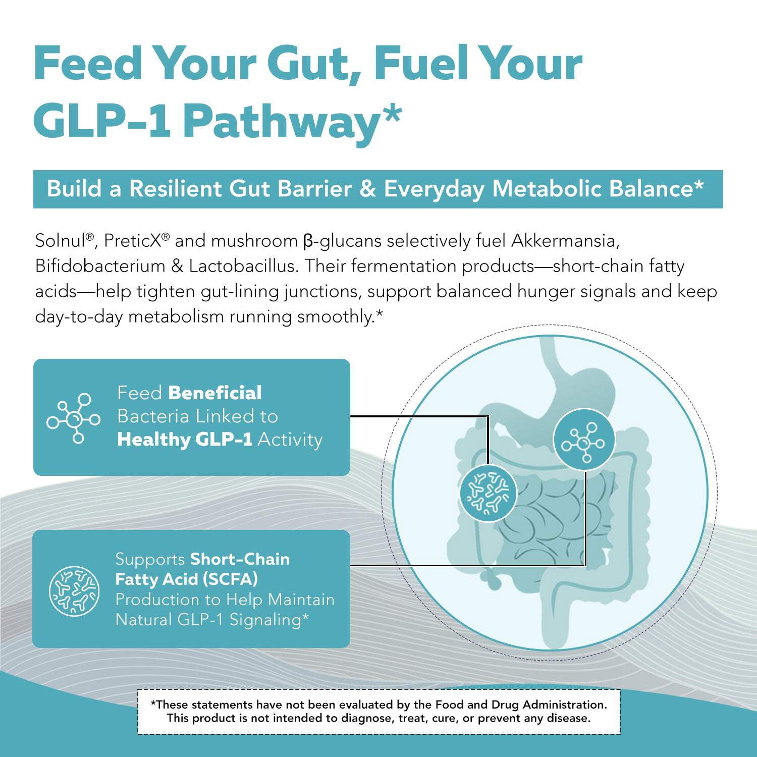 Triquetra Health GLP-Pre: GLP-1 Prebiotic Fiber Complex