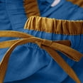 thumbnail image 4 of Axiiglly Womens Skirts Summer Cotton Linen Pleated Boho Flowy Skirts A-Line Flared Slit Hem Style Soft and Fashion, M-2XL, 4 of 8