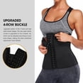 thumbnail image 4 of Vaslanda Waist Trainer for Women Weight loss-Neoprene Underbust Corset Sport Body Shaper Trimmer Girdle, 4 of 8